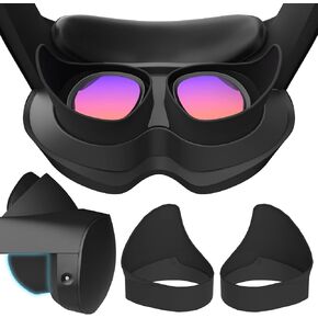 (Upgrade) Light Blocker Compatible for Meta Quest Pro, Lens Hood, Shading Cover with Meta Quest Pro, Latest Upgrade Version. (Black) in Kuwait