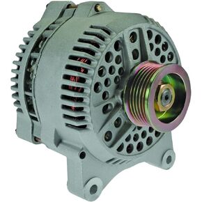 New Alternator Compatible With 1992-2008 Compatible With E150 E250 E350 4.6L 4.6 5.4L 5.4 6.8L 6.8 & 2006-08 E450 Super-Duty 5C2T10300BC,5C2Z10346AA, 5C2TBC, 6C2TBA, AFD0077, 40014015, 40014015R