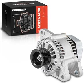 A-Premium Alternator Compatible with Toyota Tacoma 2005-2006, 2.7L, 12V 80A 7-Groove Pulley Clockwise Replace# 1042108110, 2706075310