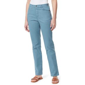 Gloria Vanderbilt Women's Plus Size Amanda Classic High Rise Tapered Jean, Lakeside