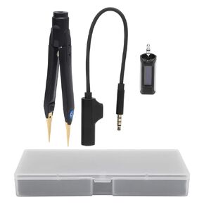 DT71 Mini Digital Tweezers with Automatic Measurement Function Multifunctional Tools, Voltage, Frequency, Resistance Tester Meter