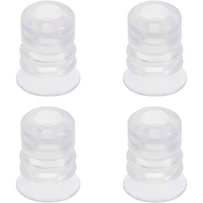 uxcell Suction Cups, 12mm Diameter x M5 Joint Silicone Vacuum Industrial Pneumatic Suction Cup 4pcs