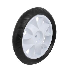 uxcell 4pcs 170mm Dia Plastic Single Wheel Pulley Rolling Roller White 8x27mm