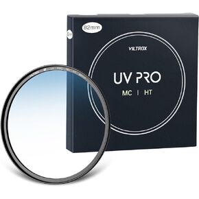 VILTROX 52mm MC UV Protection Filter with 18 Multi-Layer Coatings UHD/Hydrophobic/Scratch Resistant Aluminum Alloy Ultra-Slim Frame UV Filter Compatible with Canon Nikon Sony Fuji DSLR Camera Lens