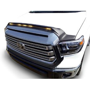 Auto Ventshade [AVS] Aeroskin Lightshield Hood Protector | Fits 2014 - 2021 Toyota Tundra - Black | 753094