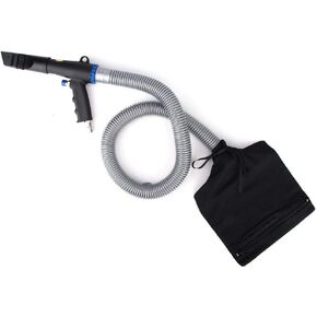 Qiilu Pneumatic Vacuum Cleaner Kit 2 in 1 Air Vacuum Blow Gun and Suction Vacuum Air Vacuum Blow Gun Pneumatic Cleaner 6kPa Suction Kit