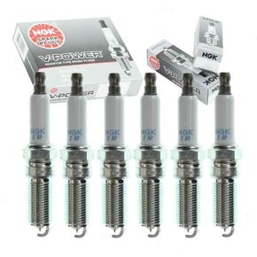 Sixity Auto 6 pc NGK V-Power Spark Plugs, Compatible with Chrysler 300 2.7L V6 2005-2010