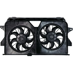 TYC 621370 Cooling Fan Assembly Compatible with 2005-2007 Dodge Caravan/Grand Caravan