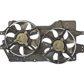 Dual Fan Assembly Without Controller