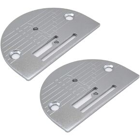 CKPSMS brand - 2PCS #125319LG Needle Throat Plate Compatible with Singer Class 15, 15-91, 201 Sewing Machines