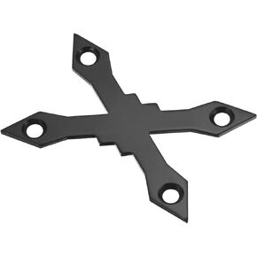 PATIKIL Skateboard Gasket, Longboard Deck Protector Prevent Sink Protective Anti Sinking Hardware, Aluminum Alloy x Shape