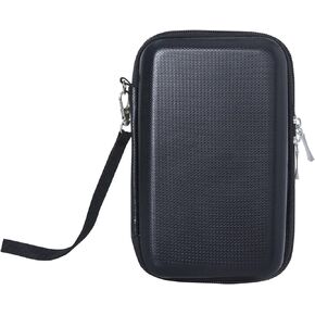 Wolfteeth 7.5 inch Smell Proof Case, Vape Case Holder, Vapor Carrying Case, Vape Pen Case Holder, Vape Pouch Travel Case, External Hard Drive Carrying Case, Travel Carrying Case Black(Empty Case Only)