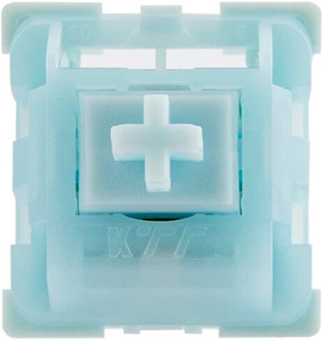 KTT Baby Series 5 Pin Linear Mechanical Switch Set, POM Stem, 45 Pieces for Mechanical Gaming Keyboard, Compatiable with MX Keycaps (White, 43gf Linear) in Kuwait