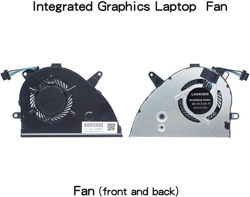 مراوح تبريد بديلة جديدة لـ HP Pavilion 15-cw 15-cs 15-CS0022CL 15-CS0061CL 15-CS0069NR 15-CS0053CL 15-CS0051WM 15-CS0072WM TPN-Q210 L25584-001 Series، TPN-Q208 كمبيوتر محمول ذو رسومات مدمجة in Kuwait