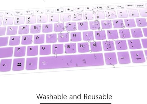 غطاء لوحة مفاتيح من السيليكون لجهاز Lenovo Ideapad 14 (بدون لوحة مفاتيح رقمية)، 14 بوصة IdeaPad 14 130 130S 330 330S S340 530S 730S S145 IdeaPad 1 غطاء حماية للوحة المفاتيح، 13.3 بوصة IdeaPad 730S-Candy Blue in Kuwait