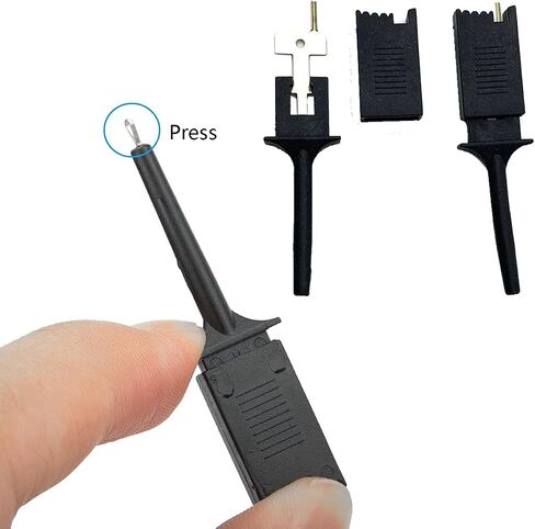 جهاز محلل منطقي USB 24 ميجا هرتز 8CH 8 قنوات UART IIC SPI Debug مع كابل USB صغير دوبونت كابل 6 ألوان اختبار مشبك مجموعة لـ Arduino FPGA M100 SCM in Saudi Arabia