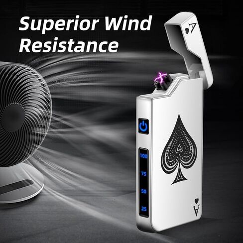 Electric Lighter Rechargeable Plasma Lighter Men Cool Ace Pocket Lighters in Kuwait