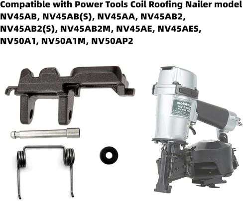 طقم تغذية جهاز تثبيت المسامير 883-901 و877-761 زنبرك تغذية وعمود تغذية 877-825 وحلقة تغذية 877-826 متوافقة مع أدوات الطاقة، جهاز تثبيت لفائف المسامير NV45AB NV45AA NV45AB2 NV45AB2(S) NV45AB2M NV45AE NV45AES in Kuwait