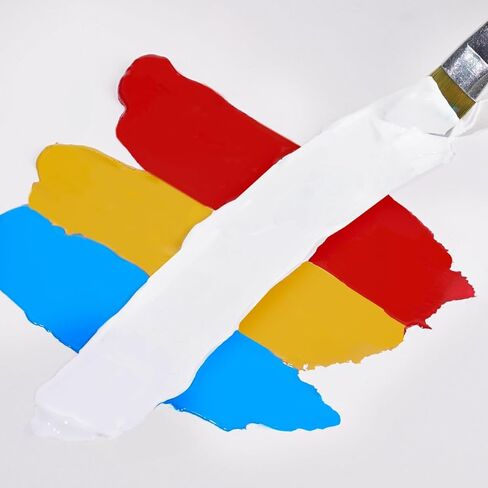 مجموعة طلاء Arrtx White Gouache، 30 مل × 5 قطع، غواش أبيض دائم، ألوان مائية غير شفافة للمبتدئين والفنانين والخطاطين والمصممين in Saudi Arabia