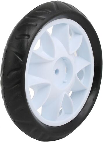 uxcell 4pcs 170mm Dia Plastic Single Wheel Pulley Rolling Roller White 8x27mm in Kuwait