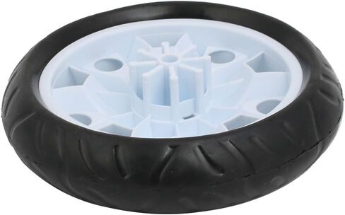 uxcell 4pcs 170mm Dia Plastic Single Wheel Pulley Rolling Roller White 8x27mm in Kuwait