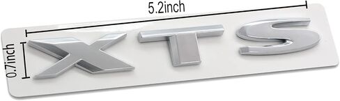 3D ABS حرف XTS شارة اسم الحاجز الخلفي جذع شعار ملصق الملحقات لكاديلاك XT4 XT5 XT6 CT4 CT5 CT6 XTS XT5 (XTS أسود) in Saudi Arabia