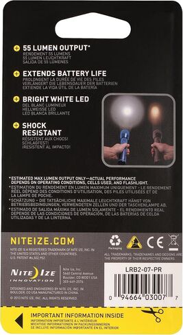 Nite Ize LED Upgrade - LED Bulb Kit for Flashlights - 55 Lumen Flashlight - 100,000 Hour Lifespan - Compatible for Most C or D Cell Flashlights in Saudi Arabia