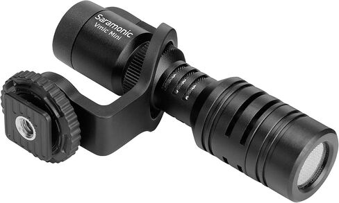 Saramonic VMICMINI Vmic Mini Shotgun Microphone (VMICMINI), Black in Saudi Arabia