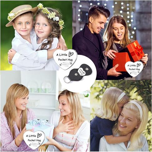 Pocket Hug Token Gift Long Distance Relationship Keepsake Gift for Family Double Sided Message Inspiration Gifts in Saudi Arabia