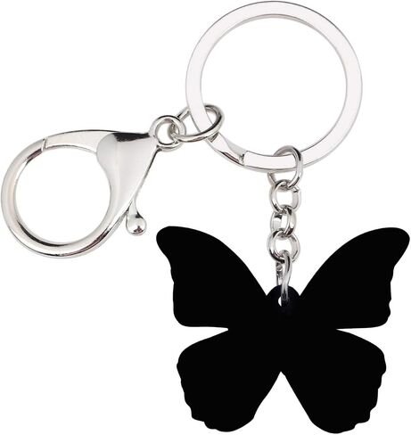 Cute Butterfly Keychain Buterrfly Gifts for Women Girls Bag Wallet Car Keys Accessories in Saudi Arabia