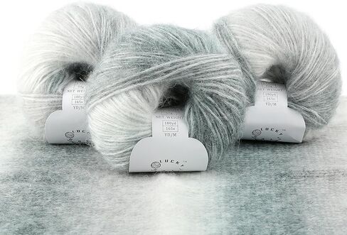 1PCS Gradient Spray Wool Yarn,Gradient Colorful Yarn,Multi Color Yarn for Crocheting,Soft Yarn for Knitting for Crocheting Sweater,Gloves,Scarf,DIY Toys. in Kuwait