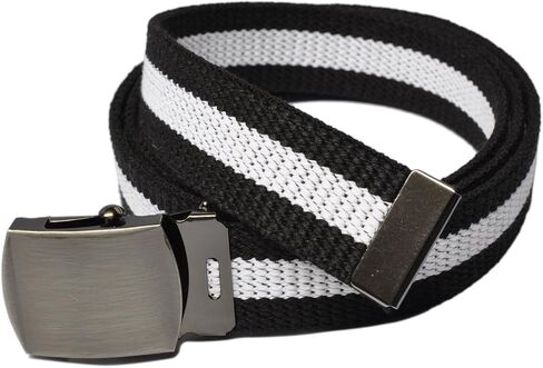 32mm Canvas Web Belt Military with Black Nickel Plated Buckle in Saudi Arabia