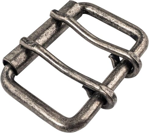 (2 بوصة. حزام بديل بإبزيم مزدوج الشق ريفي (54 مم) - نيكل عتيق in Kuwait