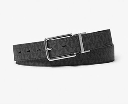 Michael Kors 4-in-1 Reversible Logo Belt Box Set (Admiral paleBlue) in Saudi Arabia