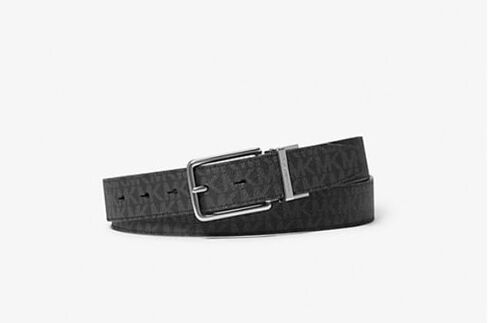 Michael Kors 4-in-1 Reversible Logo Belt Box Set (Admiral paleBlue) in Saudi Arabia