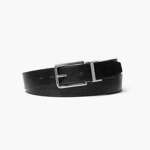 Michael Kors 4-in-1 Reversible Logo Belt Box Set (Admiral paleBlue) in Saudi Arabia