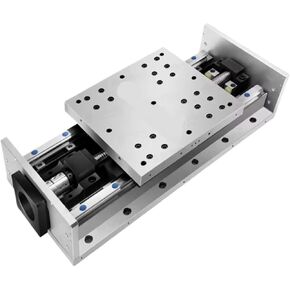 وحدة شريحة الصلب الثقيل لوح الوحدة النمطية SFS1605/SFS1610/SFS1620 السكتة الدماغية 100 ~ 1000mm 4*HGH15CA SLIDER SLIDER Mobile (SFS1605 800MM) in Kuwait