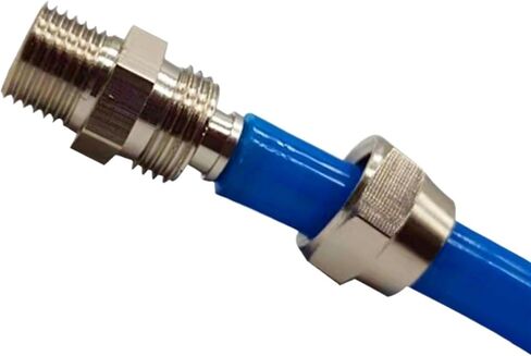 OD PC 14 16mm Thread-m5 m6 1/8 3/8 1/2" 1/4" BSPT air Pneumatic Pipe Fittings Quick Connector for Hose Tube Connectors(PC14-03) in Saudi Arabia