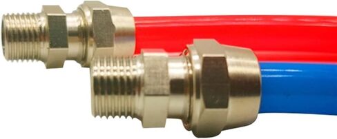 OD PC 14 16mm Thread-m5 m6 1/8 3/8 1/2" 1/4" BSPT air Pneumatic Pipe Fittings Quick Connector for Hose Tube Connectors(PC14-03) in Saudi Arabia