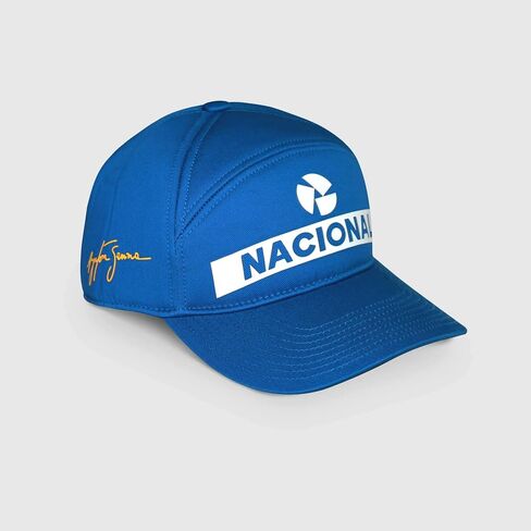 Ayrton Senna F1 Nacional نسخة طبق الأصل قبعة البيسبول الأزرق in Saudi Arabia
