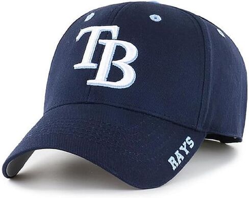 Officially Licensed Tampa Bay Classic Edition Baseball Hat Navy Blue Home Team Logo Adjustable Embroidered Structured Cap in Saudi Arabia