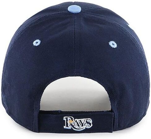 Officially Licensed Tampa Bay Classic Edition Baseball Hat Navy Blue Home Team Logo Adjustable Embroidered Structured Cap in Saudi Arabia