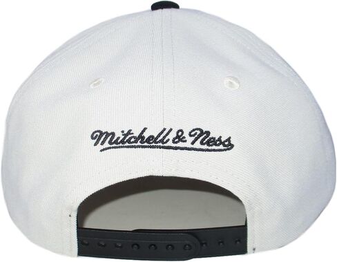 Mitchell & Ness MLB Off Word Pro Snapback Adjustable Hat Cap - Off White in Saudi Arabia