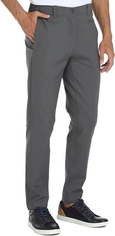 BLUE CHILL Elite Golf Pants for Men, Water Resistant All-Weather Casual Pants, Soft Lightweight, Secure Zip Pockets, Slim Fit in Saudi Arabia