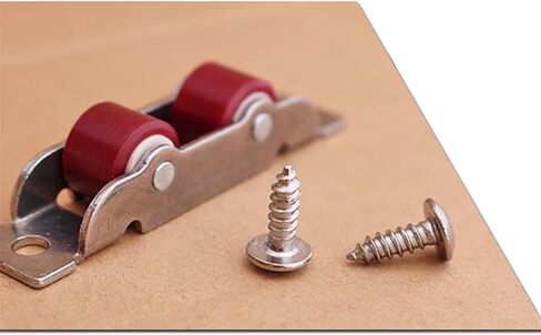 Window Silent Nylon Pulley Slot Wheel Sliding Door Fittings Glass Door Sliding Rollers 4 Pcs in Saudi Arabia