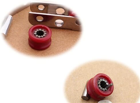 Window Silent Nylon Pulley Slot Wheel Sliding Door Fittings Glass Door Sliding Rollers 4 Pcs in Saudi Arabia