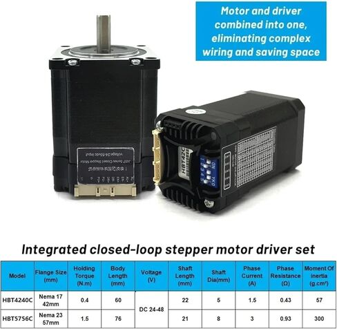 وحدة شريحة مرحلة خطية مرفقة بعرض 50 مم 42/57 تشفير السهود الساكب المحرك مجموعة محرك طاولة الجدول (40 حامل محرك ، 700 مم SFU1210) in Kuwait