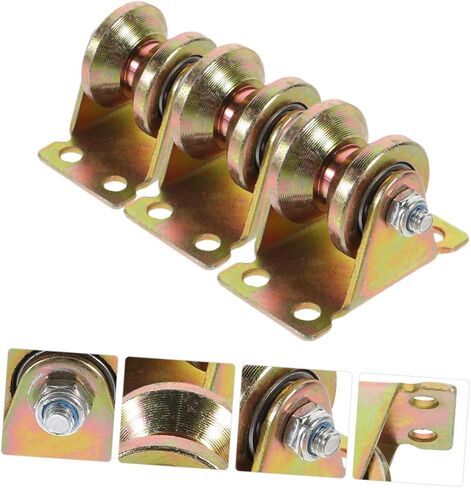 Cabilock 3pcs Heavy Duty Cable Pulley Wheel Bracket Pulley Single Block for DIY in Saudi Arabia