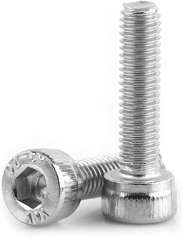Hilitand 100pcs M3 SS304 Stainsal Steel Stex Hex Socket Procks Bolts for Industrial and Construction Hardeners (M3x30) in Kuwait