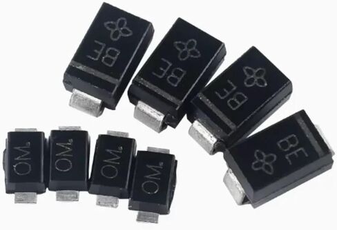 20PCS TVS Transient Diode SMAJ5.0CA 6.8CA 7.5A 10CA 15A 17A 20CA 24CA 30CA SMD Bidirectional(SMAJ17CA XR) in Saudi Arabia